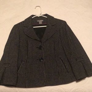 Ann Taylor Polka Dot Jacket